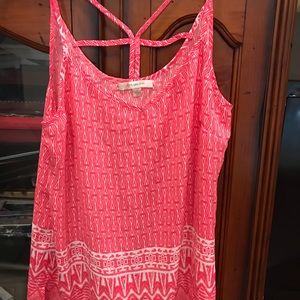 Dressy “skies are blue” tank top, women’s medium.